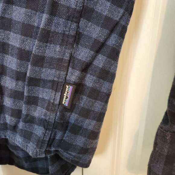 Patagonia Driving Song Flannel Shirt - Dolomite Blue - Picture 5 of 10